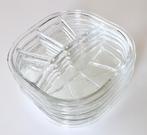 6 Joe Colombo fondue fondueborden "Arno" Italy - Vintage, Antiek en Kunst, Ophalen of Verzenden