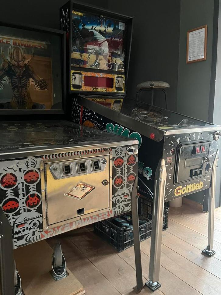 Verkoop of ruil deze 2 flipperkast-flipper in goede staat, Verzamelen, Automaten | Flipperkasten, Gebruikt, Elektronisch, Flipperkast