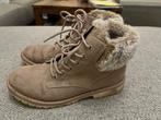 Bottinnen bruin pels maat 37, Gebruikt, Meisje, Schoenen, Ophalen of Verzenden