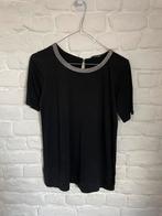 Massimo Dutti t-shirt S, Kleding | Dames, Topjes, Massimo Dutti, Zwart, Ophalen of Verzenden, Zo goed als nieuw