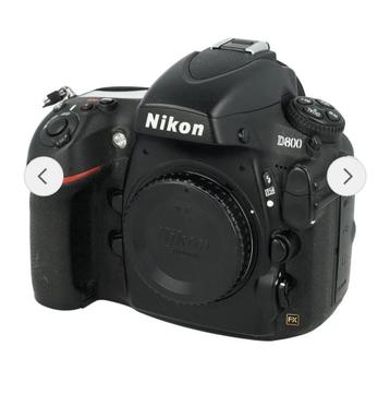 Nikon D800 Body - Shutter count 165530 In perfecte staat beschikbaar voor biedingen