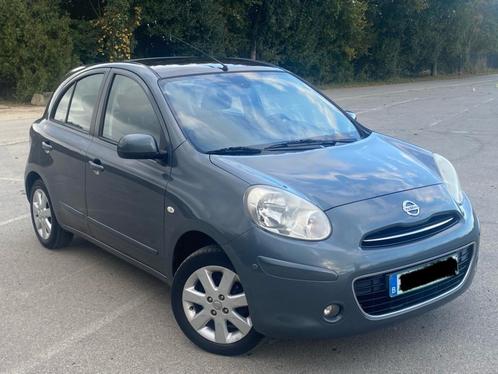 Nissan Micra 1.2i Essence Euro5 4/2012 5 Portes Clim Gps PDC, Auto's, Nissan, Bedrijf, Te koop, Micra, ABS, Airbags, Airconditioning