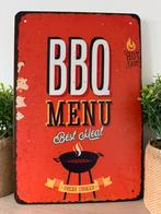 Bbq Menu, Ophalen of Verzenden, Nieuw, Reclamebord