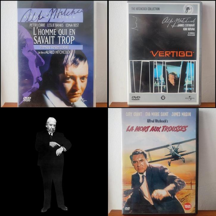 ALFRED HITCHCOCK - Films en VRAC 🎥 dvd ▬ blu-ray, Cd's en Dvd's, Dvd's | Thrillers en Misdaad, Gebruikt, Detective en Krimi, Boxset