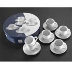 set van 6 expresso kopjes + schoteltjes, Ophalen of Verzenden, Zo goed als nieuw, Overige stijlen, Kop(pen) en/of Schotel(s)