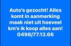 ‼️Export auto’s gevraagd‼️0498/77.13.66, Auto's, Particulier, 4x4, Euro 3, Te koop