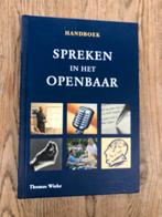 T. Wieke - Handboek Spreken in het openbaar, Livres, Livres Autre, Enlèvement, T. Wieke