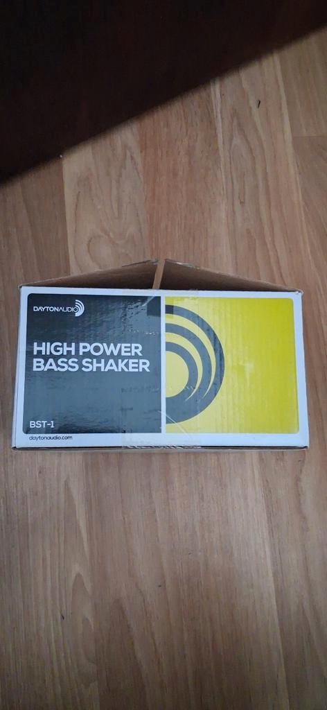 Bass Shaker BST-1 Daytonaudio met hoog vermogen, Audio, Tv en Foto, Luidsprekerboxen, Subwoofer, Ophalen