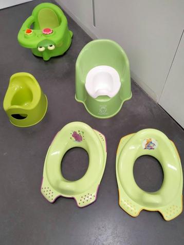 Siège Bain "Cotoons" / petit pot " BABYBJORN"/ Petit pot SMO