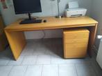 bureau met ladenblok, Huis en Inrichting, Bureaus, Ophalen of Verzenden, Gebruikt, Bureau