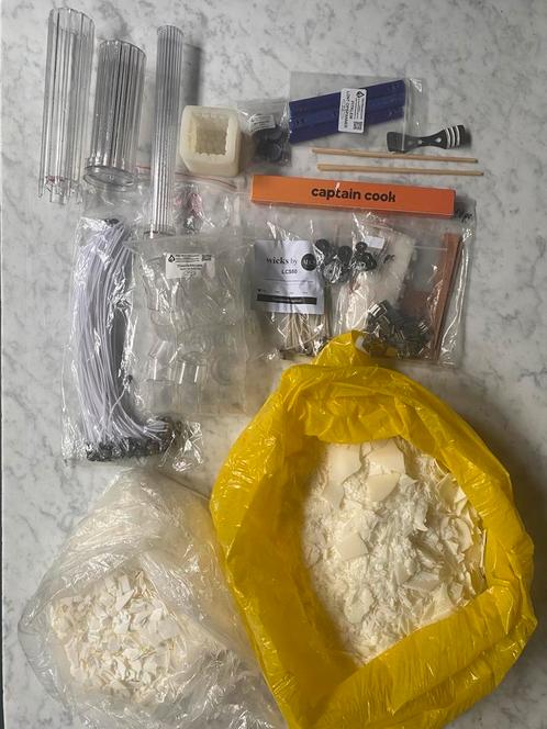 Kaarsen maken - starterspakket, Hobby en Vrije tijd, Knutselen, Nieuw, Ophalen of Verzenden