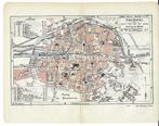 1911 - Tournai - plan de la ville, Envoi