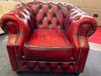 Chesterfield Charlston Fauteuil Oxblood, Leer, Ophalen