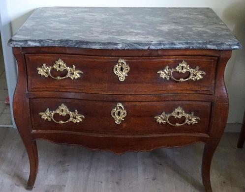 Rare Authentique Commode Louis XV à 2 Tiroirs, Antiquités & Art, Antiquités | Meubles | Tables, Enlèvement