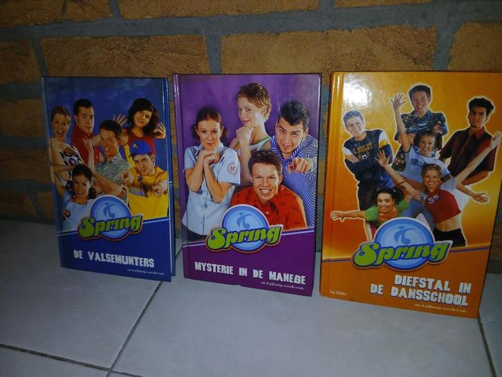Spring leesboeken, Boeken, Kinderboeken | Jeugd | 10 tot 12 jaar, Gelezen, Fictie, Ophalen of Verzenden