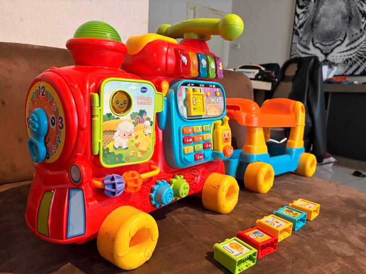 VTech 5-in-1 Magic Locomotive Train, Kinderen en Baby's, Speelgoed | Vtech, Zo goed als nieuw, Ophalen