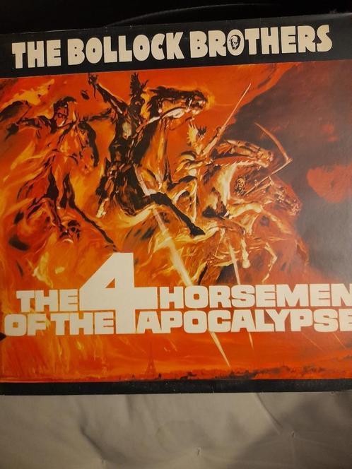 lp - the bollock brothers - the 4 horsemen of the apocalypse, Cd's en Dvd's, Vinyl | Hardrock en Metal, Zo goed als nieuw, Ophalen of Verzenden