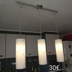 Moderne plafond hanglampen, Glas, Gebruikt, Ophalen of Verzenden