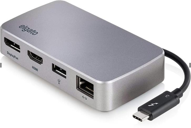 thunderbolt 3 mini dock, Computers en Software, Dockingstations, Zo goed als nieuw, Docking station, Laptop, Ophalen of Verzenden