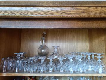 Glasservies Cristal D'Arques 12 personen.  beschikbaar voor biedingen