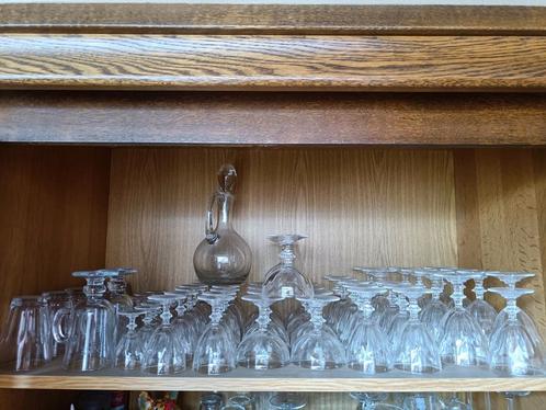 Glasservies Cristal D'Arques 12 personen., Verzamelen, Glas en Drinkglazen, Ophalen
