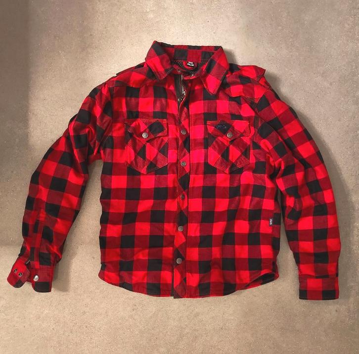 Motorhemd GMS Jaguar Zwart - Rood - Maat: 56 - 2XL, Motos, Vêtements | Vêtements de moto, Manteau | tissu, Hommes, Seconde main