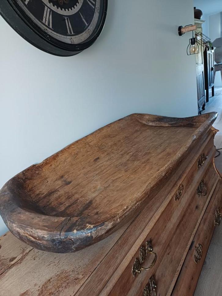 PRACHTIGE GROTE MASSIEVE HOFFZ SCHAAL, Antiek en Kunst, Curiosa en Brocante, Ophalen