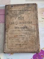 Oude wegenkaart van België, gepubliceerd in 1904, Boeken, Atlassen en Landkaarten, Gelezen, Ophalen of Verzenden, Landkaart, 1800 tot 2000