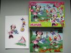 Puzzle Disney Minnie Mouse 4 en 1, Comme neuf, Moins de 10 pièces, Enlèvement ou Envoi, 2 à 4 ans