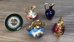 Kleine porseleinen kannetjes en bordje : Limoges, Antiek en Kunst, Ophalen of Verzenden