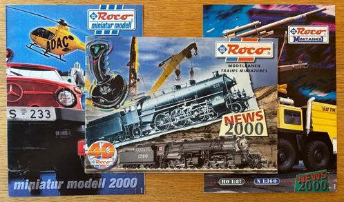 Roco Modelbanen News 2000, Hobby en Vrije tijd, Modeltreinen | H0, Gebruikt, Boek, Tijdschrift of Catalogus, Gelijkstroom of Wisselstroom