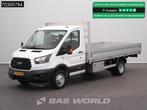 Ford Transit 130pk Dubbellucht 421cm Open Laadbaak Trekhaak, Auto's, Stof, Euro 6, 4 cilinders, 2000 kg