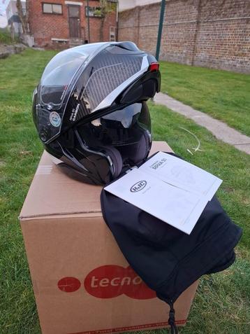 Systeemhelm HJC RPHA91 CARBON / WHITE Smal, Enlèvement ou Envoi, S, Casque système, HJC