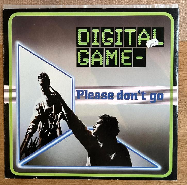 Digital Game – Please Don't Go, CD & DVD, Vinyles | Pop, Utilisé, 1980 à 2000, 12 pouces, Enlèvement ou Envoi