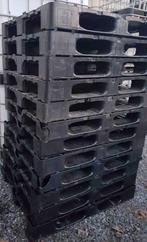 Palettes plastique 100 x 120 x 15 support cuve 1000 litres, 150 liter of meer, Ophalen, Gebruikt, Kunststof