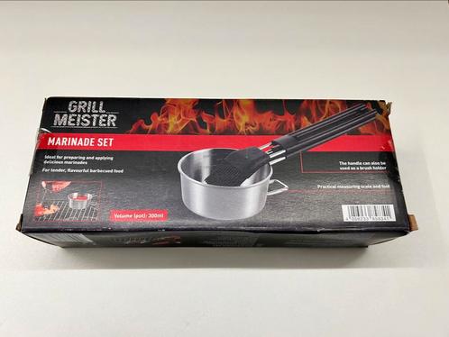 Marinadeset, Tuin en Terras, Barbecue-accessoires, Zo goed als nieuw, Ophalen of Verzenden