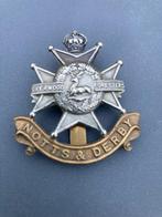 Régiment des Sherwood Foresters (Notts et Derby) de la Premi, Enlèvement ou Envoi, Armée de terre, Emblème ou Badge