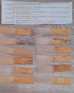 Rieten voor saxofoon in Vintage doosje, Musique & Instruments, Enlèvement ou Envoi, Utilisé, Ténor