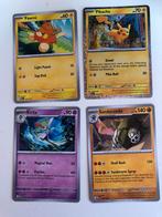 Set van 4 Pokémon kaarten, Ophalen of Verzenden, Zo goed als nieuw, Meerdere kaarten
