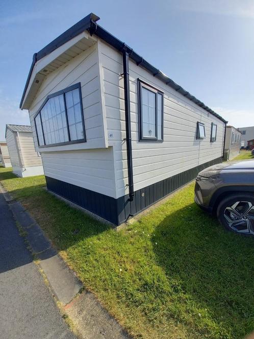 stacaravan te Bredene, Caravans en Kamperen, Stacaravans, tot en met 4, Ophalen of Verzenden