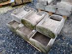 Anciens bacs jardinières empilable béton, Enlèvement, Béton