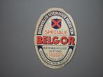 bière - étiquette - Brasserie de Brussegem, Enlèvement ou Envoi, Comme neuf, Panneau, Plaque ou Plaquette publicitaire, Autres marques