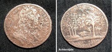 Franse penning Lodewijk XV 1739 beschikbaar voor biedingen
