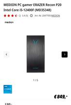 PC de jeu flambant neuf :  RTX 3060, i5 12400F(2,5-4,, Neuf, 8 GB, Medion, 512 GB