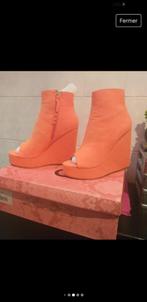 Neuves - Bottines ouvertes - Orange - Pointure 36, Vêtements | Femmes, Chaussures, Neuf, Ego, Boots et Botinnes, Orange