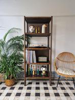 Vintage rotan boekenkast | rek | platenspeler meubel | kast, Huis en Inrichting, Ophalen, Gebruikt, Vintage rotan, 50 tot 100 cm