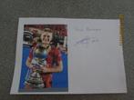Autographes dédicaces Chris Hadfield et Victor Wegnez., Ophalen, Nieuw, Foto