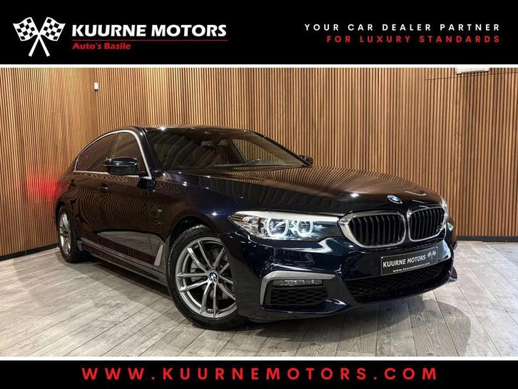 BMW 5 Serie 518 d M Berline Alu18"/Leder/GpsPro/Dab+ *1j gar, Auto's, BMW, Te koop, 5 Reeks, ABS, Airbags, Airconditioning, Alarm