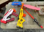 Gratis 2 Nerf guns skate board, Ophalen, Zo goed als nieuw