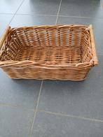 Rotan mand, Huis en Inrichting, Ophalen, Gebruikt, Rechthoekig, Mand